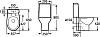 Унитаз-компакт Roca Victoria Nord 342ND7000