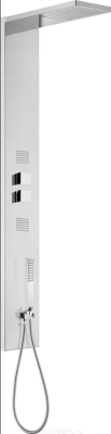 Душевая панель Bossini Manhattan Panel 4 Monocomando L00891 хром