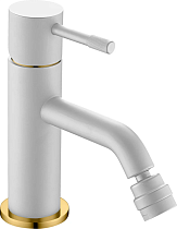 Смеситель Boheme Uno 466-WG для биде, white gold