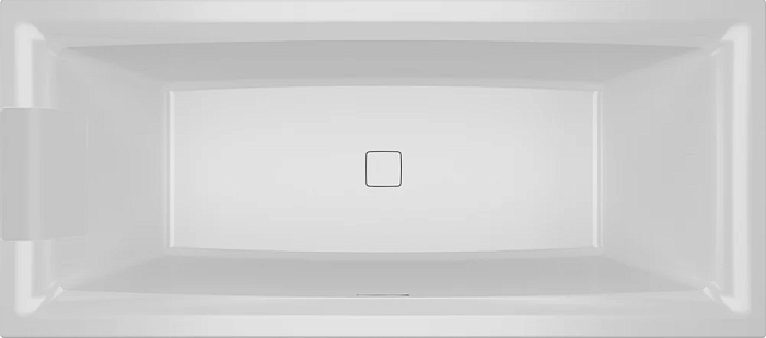 Акриловая ванна Riho Still Square 170x75 подголовник слева