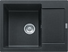 Комплект Мойка кухонная Franke Maris MRG 611С оникс + Измельчитель отходов Franke Turbo Elite TE-125 с пневмокнопкой