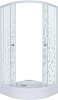 Душевой уголок Triton Стандарт 100х100 А мозаика, с поддоном +сифон D90мм