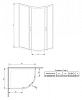 Душевой уголок Radaway Premium Plus E 120x90x170 стекло фабрик