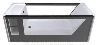 Акриловая ванна Aima (1MarKa) GENESIS 180x75 (комплект) 