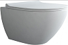 Комплект Berges NOVUM 525, кнопка F3, унитаз PUMA Rimless 51 см, сиденье дюропласт Toma Slim SO
