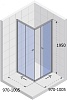Душевой уголок Riho Hamar GR56200 100x100 см