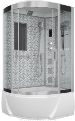 Душевая кабина Niagara Lux 7712WR хром, металлик