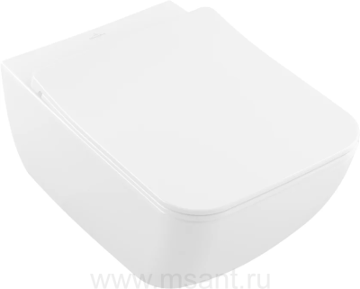 Унитаз подвесной Villeroy & Boch Venticello 4611RLR1 альпийский белый, безободковый