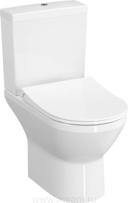 Унитаз-компакт VitrA Integra Round 9833B003-7206 безободковый