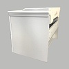 Тумба Comforty Феррара 80, подвесная, белая с раковиной 50180