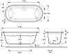 Чугунная ванна Jacob Delafon Cleo E2901N-00 175x80 белая