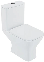 Унитаз-компакт IDDIS Torr TORRDSEi24 безободковый с сиденьем из дюропласта с Soft Close и Easy Fix