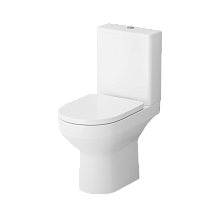 Унитаз-компакт AM.PM Spirit 2.0 C708600WH безободковый с закрытым сиденьем