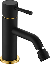 Смеситель Boheme Uno 466-BG для биде, black gold