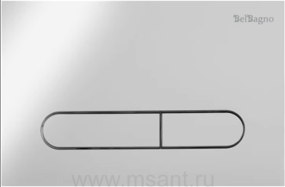 Кнопка смыва BelBagno Prospero BB005-PR-CHROME хром глянцевый