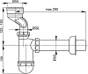 Сифон для писсуара AlcaPlast A45A