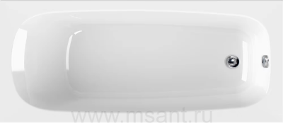 Акриловая ванна Cezares Eco 160x70