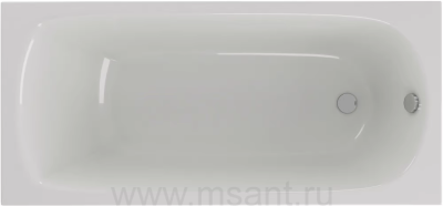 Акриловая ванна Aquatek Ника 170x75