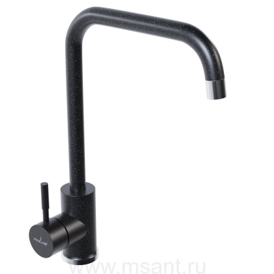 Смеситель для кухни 35к MIXLINE ML-GS12 (343) антрацит высок. излив