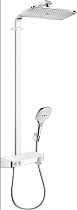 Душевая стойка Hansgrohe Raindance E 360 27288400 Showerpipe, белый, хром