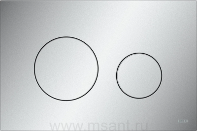 Кнопка смыва TECE Loop 9240922 хром матовый
