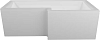 Акриловая ванна Marka One (1MarKa) Linea 165x85 R