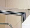 Шторка на ванну GuteWetter Practic Part GV-403 163-167 см стекло бесцветное, профиль матовый хром
