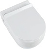 Унитаз подвесной Aquanet Rimless Glide-W CL-11042 Крышка-сиденье SoftClose Aquanet Slimseat