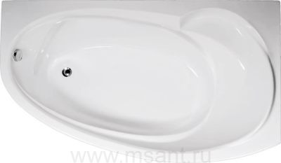 Акриловая ванна One (1MarKa) Julianna 170x100 R