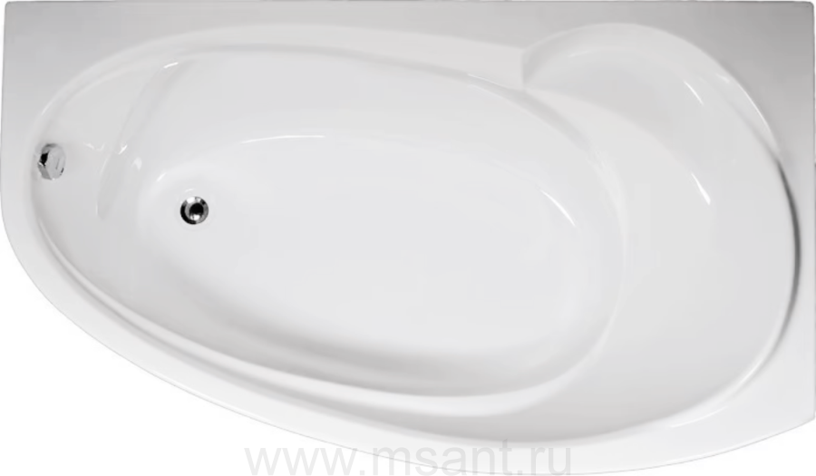 Акриловая ванна One (1MarKa) Julianna 170x100 R
