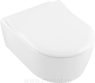 Унитаз подвесной Villeroy & Boch Avento 5656RSR1 alpin CeramicPlus