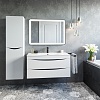 Тумба с умывальником, подвесная, 100 см, белая, Cloud, IDDIS, CLO10W1i95K