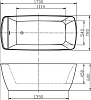 Акриловая ванна BelBagno BB304 170x80
