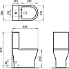 Унитаз-компакт BelBagno Acqua BB340CPR