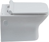 Унитаз подвесной Aquanet Cube-W CL-12248D Крышка-сиденье SoftClose Aquanet Slimseat