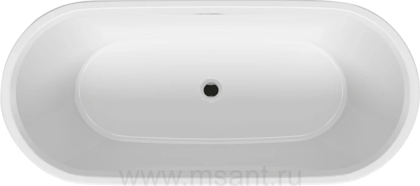 Акриловая ванна Riho Inspire BD1010500000000 160х75, velvet white
