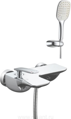 Смеситель Lemark Bellario LM6802C для ванны с душем