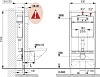 Комплект Roca Mateo 893100010 подвесной унитаз + инсталляция + кнопка