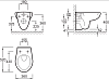 Унитаз подвесной Jacob Delafon Brive E4345G-00