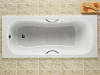 Чугунная ванна Roca Malibu 2334G0000 160x70см, с отверстиями для ручек
