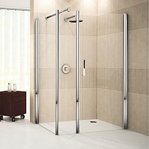 Душевой уголок Novellini Giada G+F in line GIADNGF120D-1K (R)