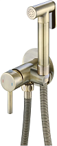 Гигиенический душ Haiba HB5511-4 со смесителем, бронза