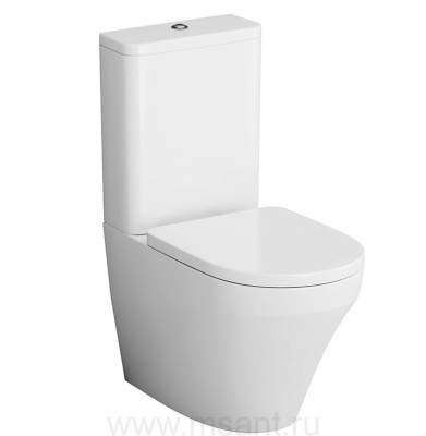 Унитаз-компакт AM.PM Inspire, C508607WH с быстросъемным сиденьем микролифт 17973