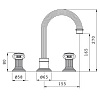 Смеситель Cezares Olimp BLS2 A 01 O для раковины