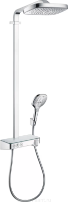 Душевая стойка Hansgrohe Raindance Select E 300 3jet 27127000 Showerpipe
