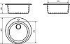 Мойка кухонная Marrbaxx Виктори Z030Q007 хлопок