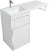 Мебель для ванной Aquanet Токио 48 1 ящик, с бельевой корзиной