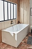Ванна из искусственного камня Jacob Delafon Odeon Rive Gauche E6D153-00 180x85.
