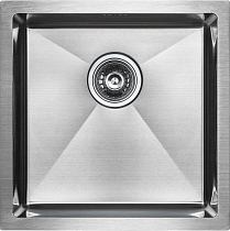 Мойка кухонная Paulmark Gerberg PM214444-BS брашированная нержавеющая сталь