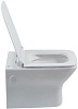 Унитаз подвесной Aquanet Cube-W CL-12248D Крышка-сиденье SoftClose Aquanet Slimseat